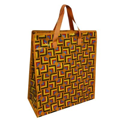 جودة  Customized Logo Printing Laminated Woven Bags Strong Durability Tote Bag مصنع