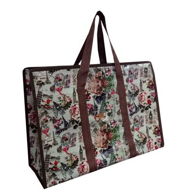 شعار مخصص أو تصميم أكياس التسوق المعاد تدويرها للتسوق الصديق للبيئة