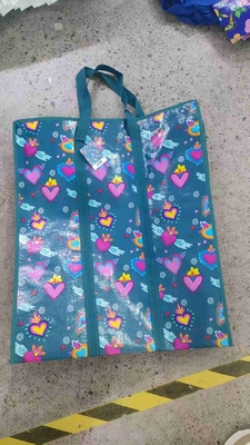 أكياس تسوق قابلة للطي وقابلة لإعادة الاستخدام ومقاومة للماء وقابلة للتخصيص للمتسوقين المهتمين بالبيئة